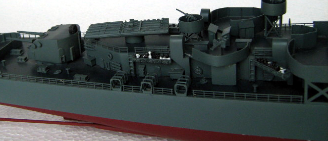 Allen M Sumner Class Destroyer Model